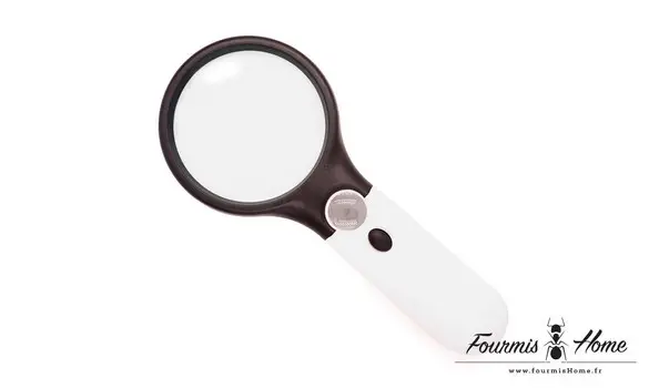Loupe éclairante 75mm+22mm