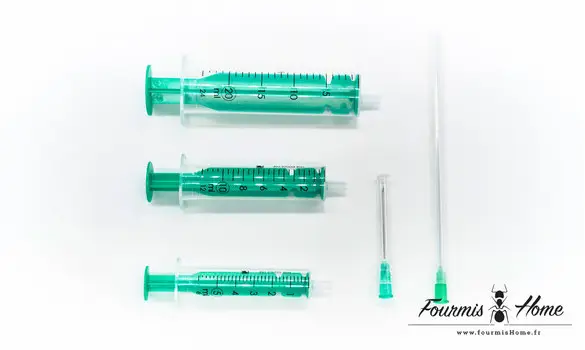 Lot de 3 seringues